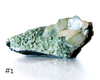 Zeolite Minerals Cluster - Mint Green