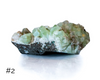 Zeolite Minerals Cluster - Mint Green