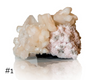 Zeolite Minerals Cluster - Cream